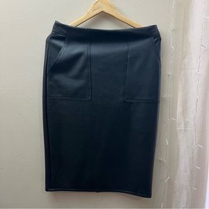 NWT Banana Republic Vegan Leather Skirt